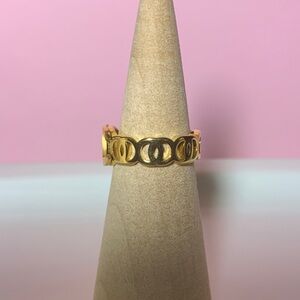 Elegant Gold-Tone Ring